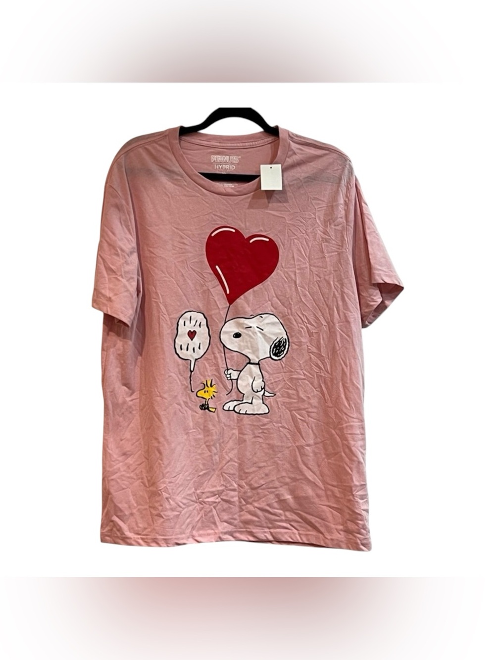 Snoopy Peanuts Pink Graphic T-Shirt